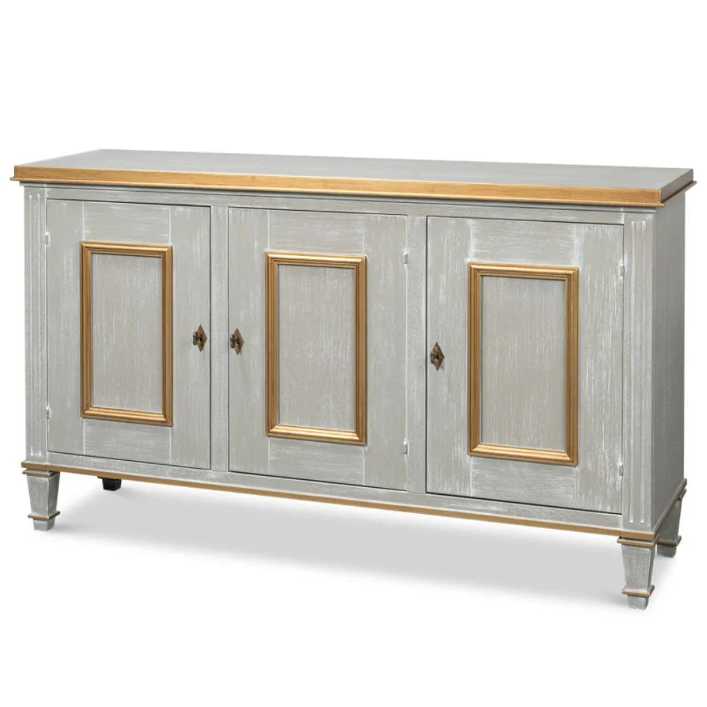 Gray and Gold Louis Buffet