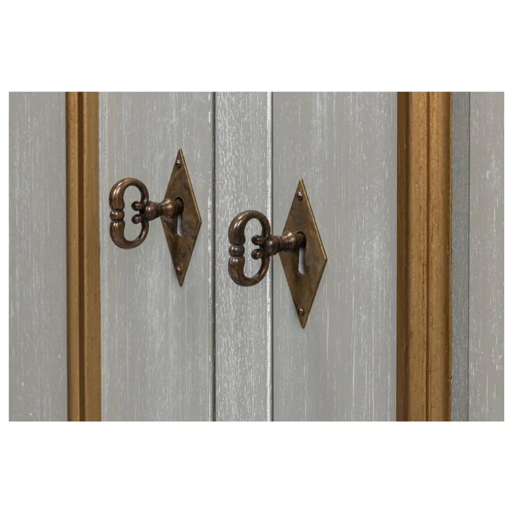 Gray and Gold Louis Buffet