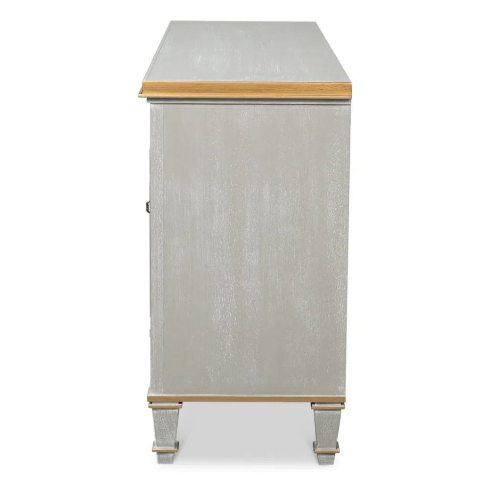 Gray and Gold Louis Buffet