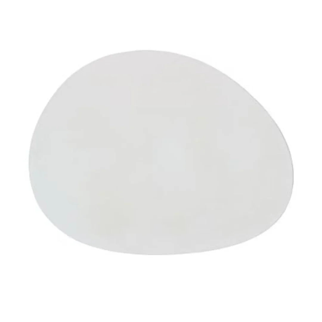 White Concrete Outdoor Coffee Table