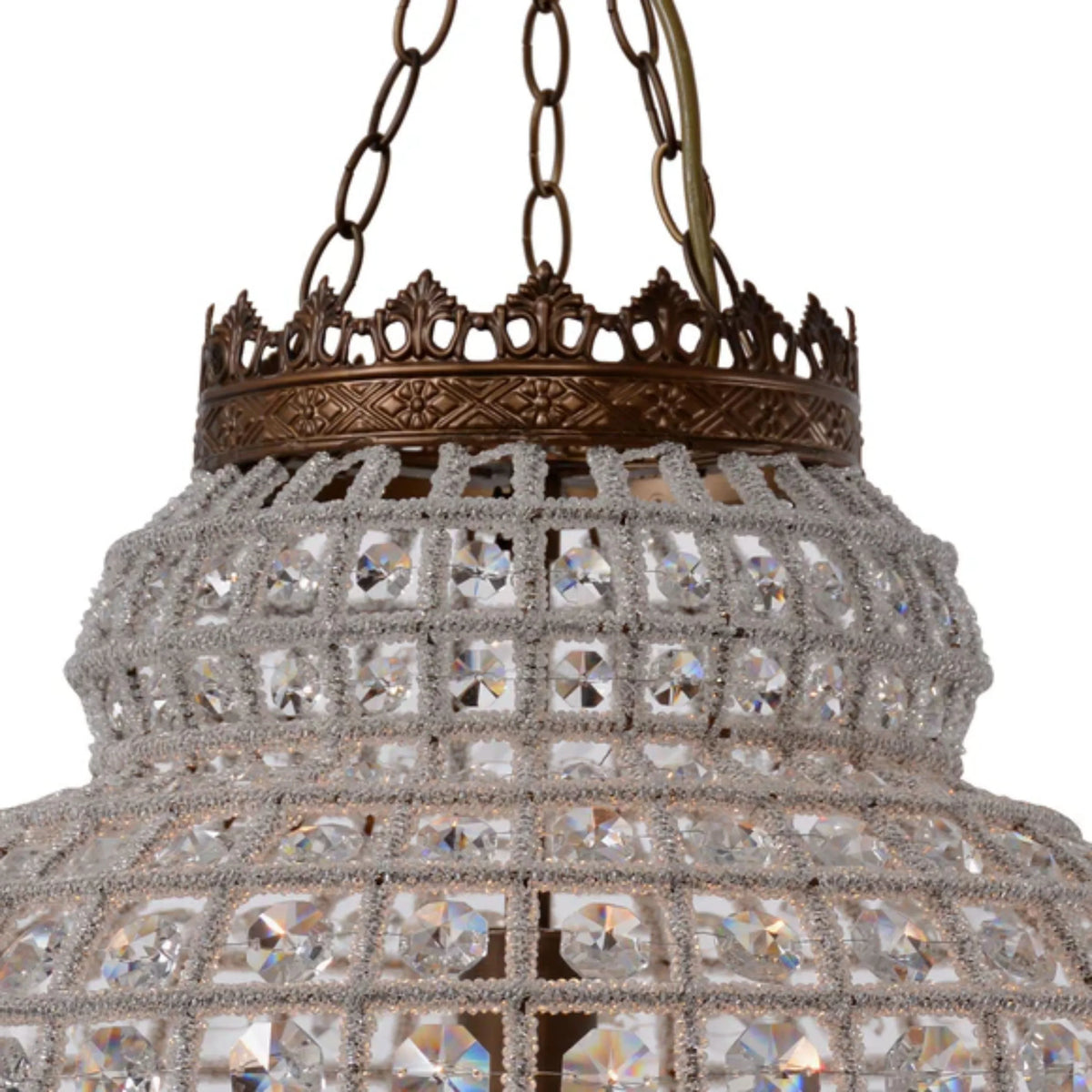 Imperial Crystal Orb Pendant Light