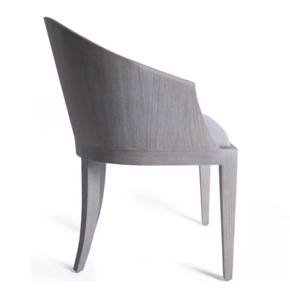 Laurent Casper Oak Curved Arm Chair