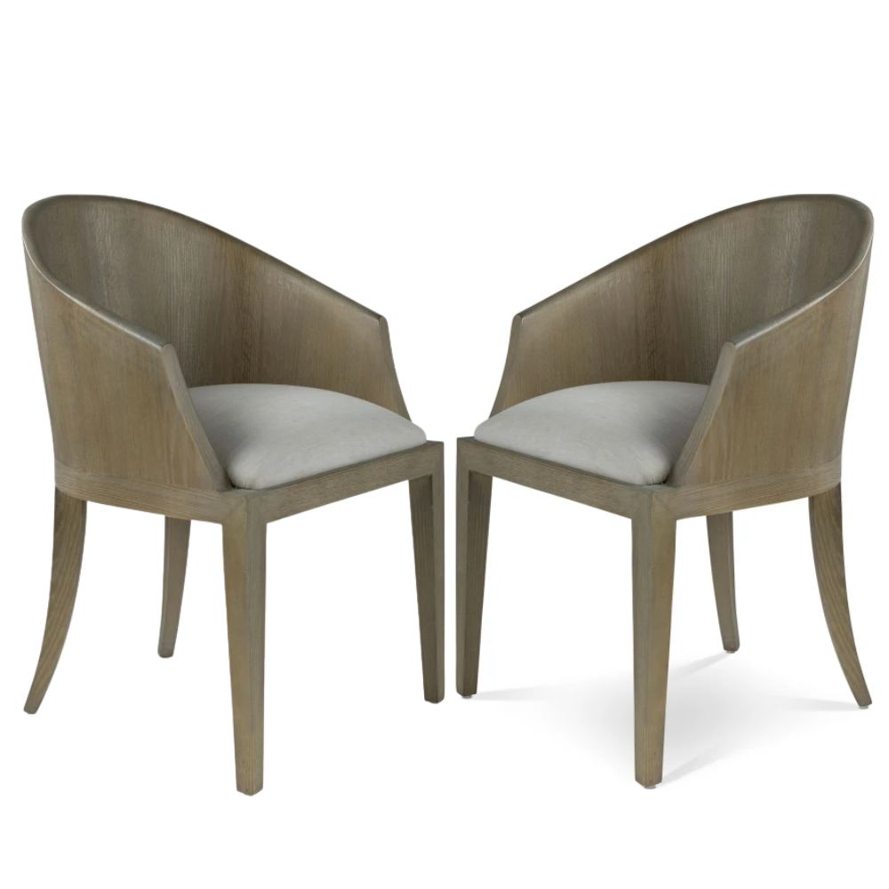 Laurent Curved Arm Chair
