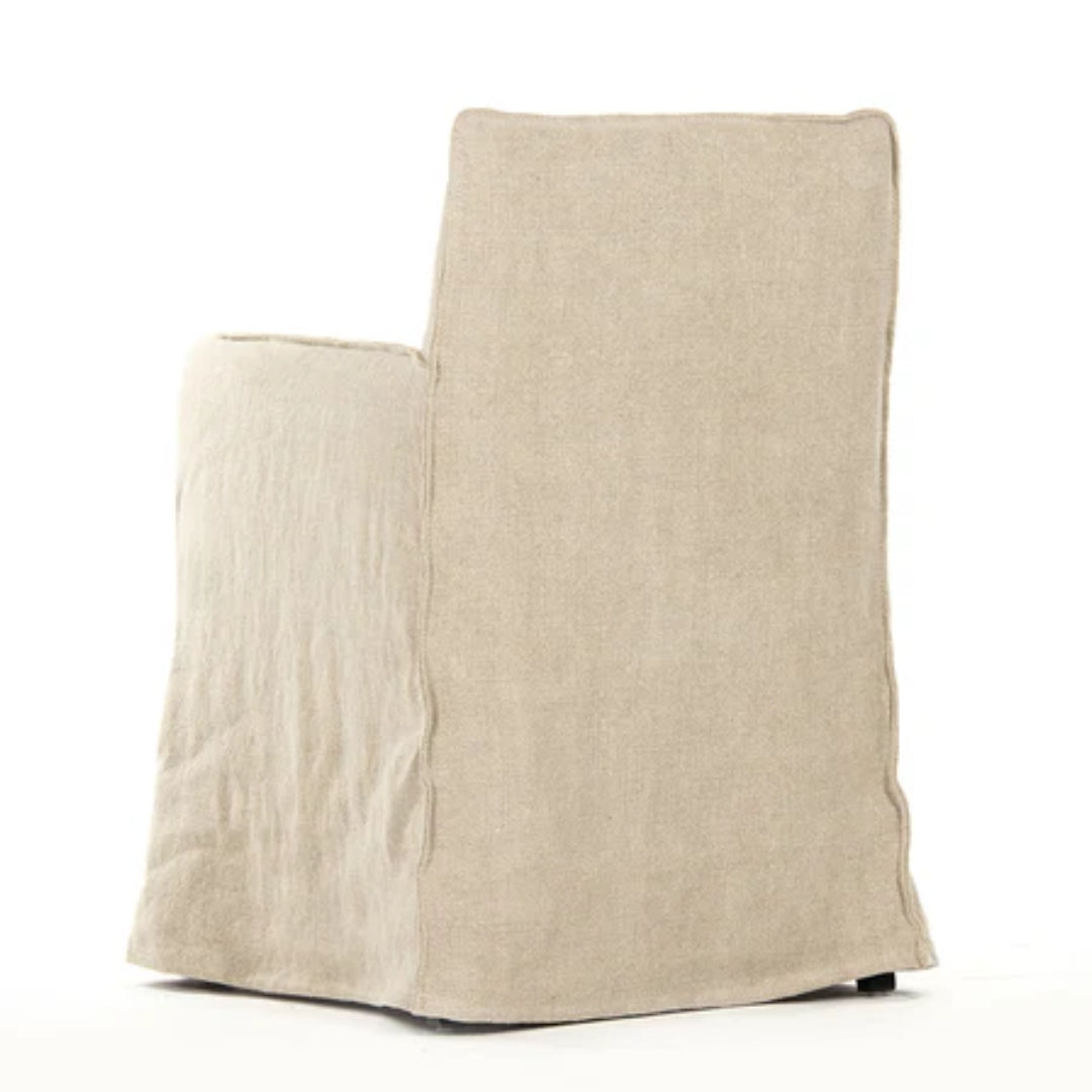 Linen Slipcovered Dining Chair