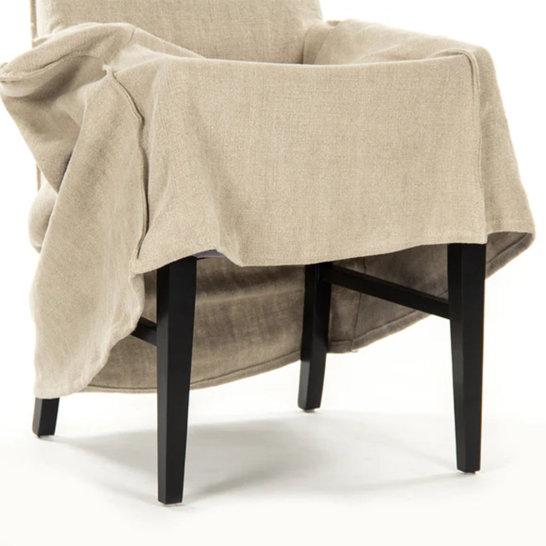 Linen Slipcovered Dining Chair