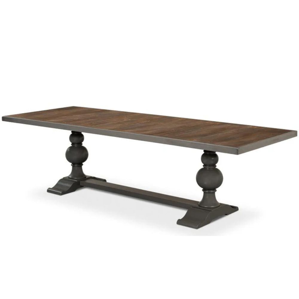 Long Rustic Vancastle Dining Table