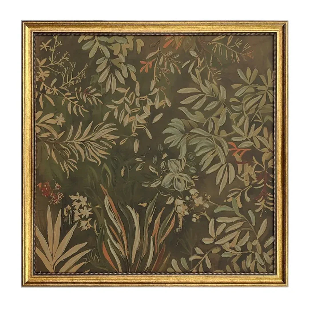 Lush Botanical Garden Framed Art Print
