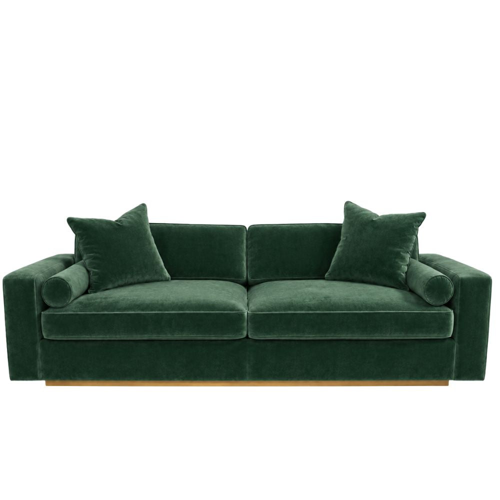 Luxury Deep Plush Velvet Sofa