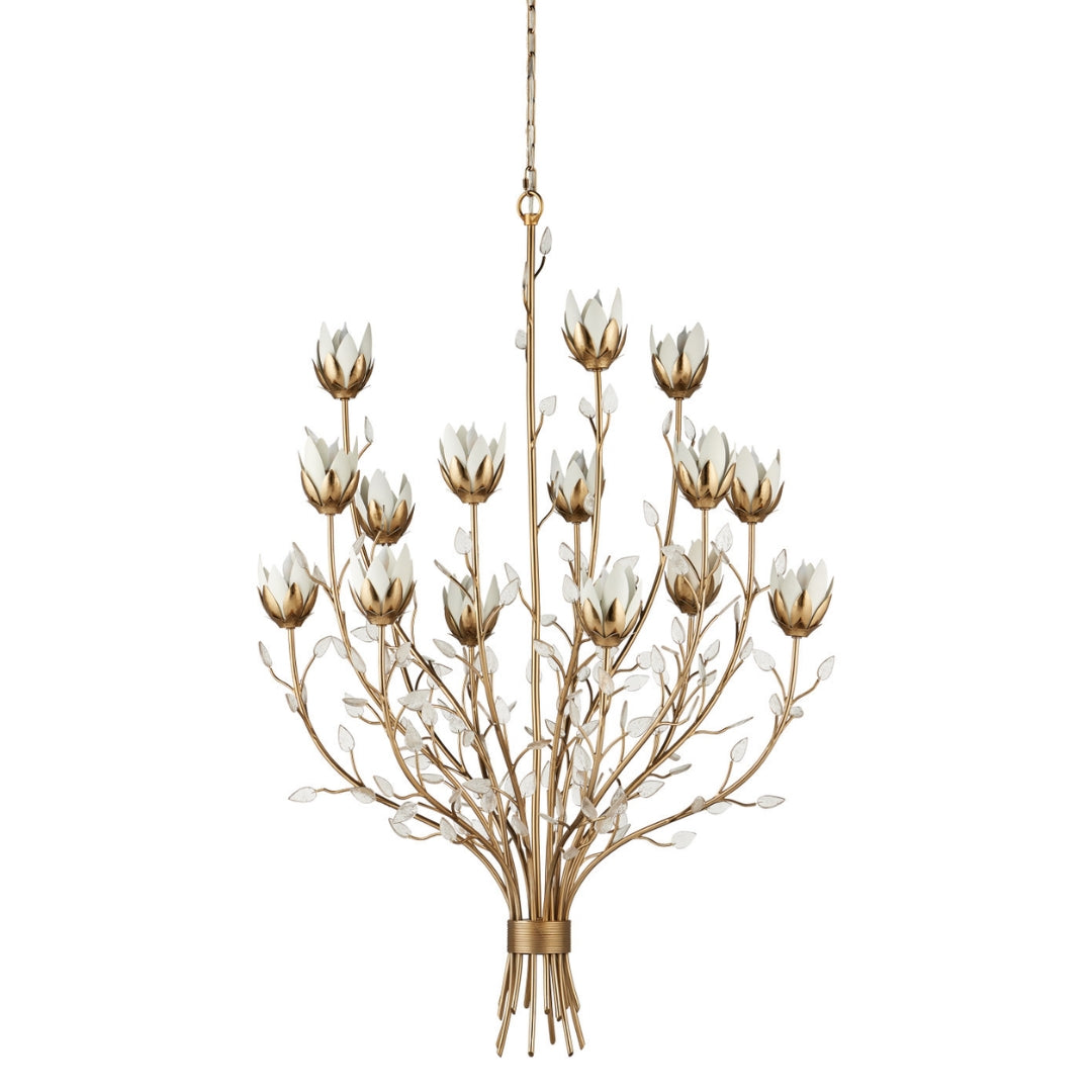 Magnolia Blossom Grand Chandelier