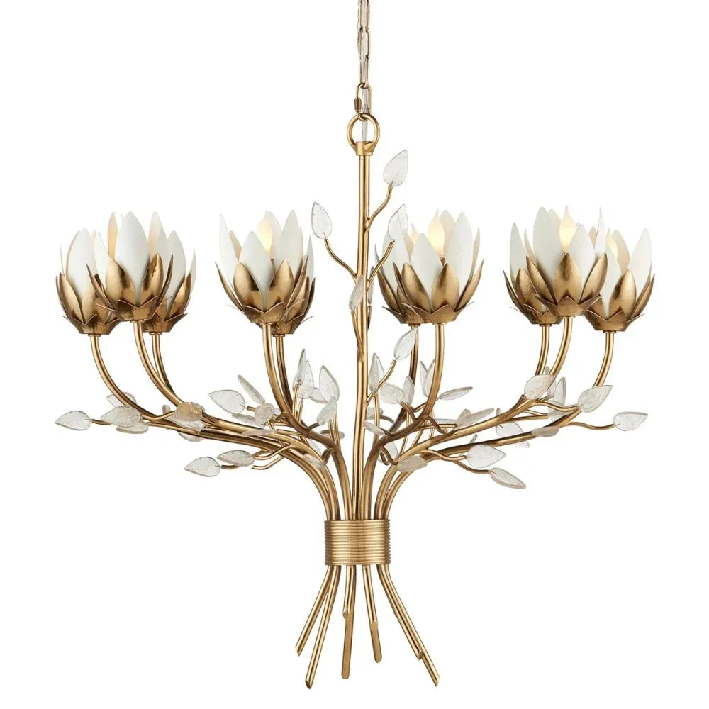 Magnolia Blossom Grand Chandelier