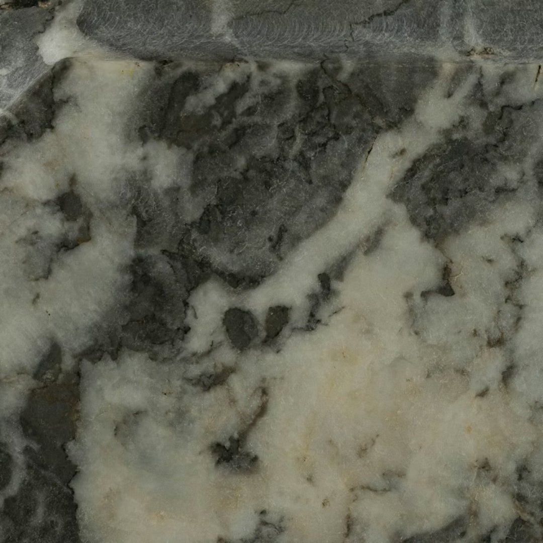 Green Marble Top Mahogany Chest, Circa 1880