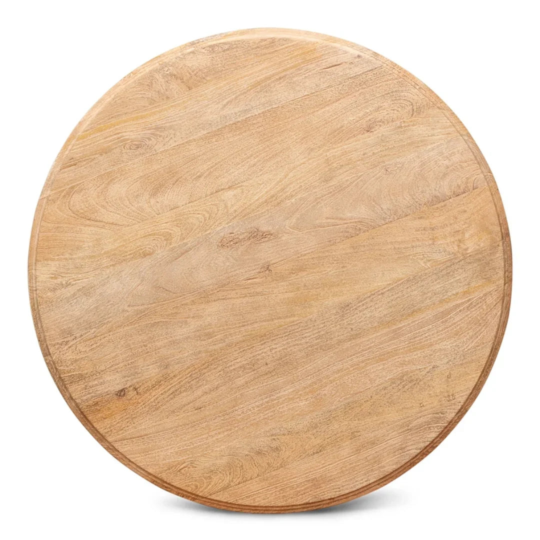Mango Wood Pedestal Table