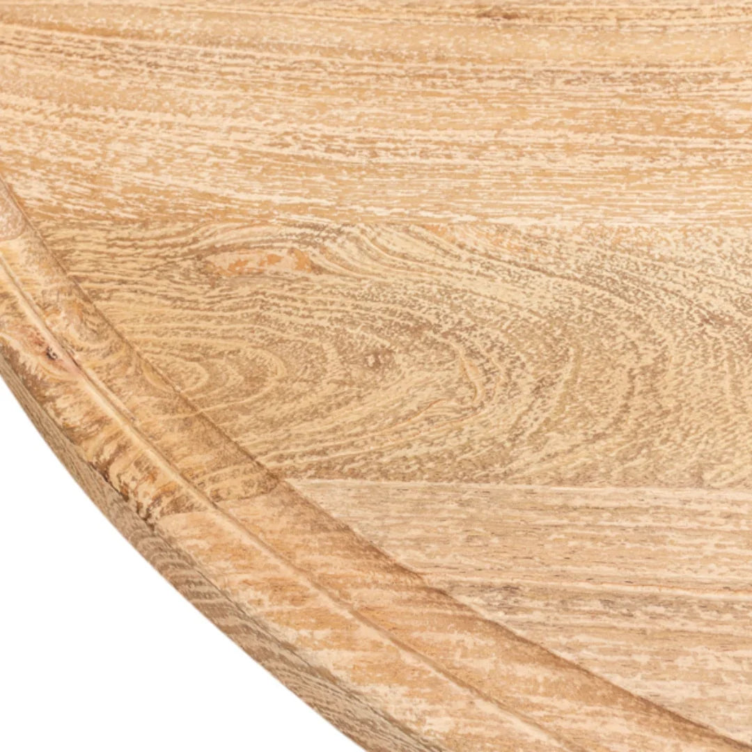 Mango Wood Pedestal Table