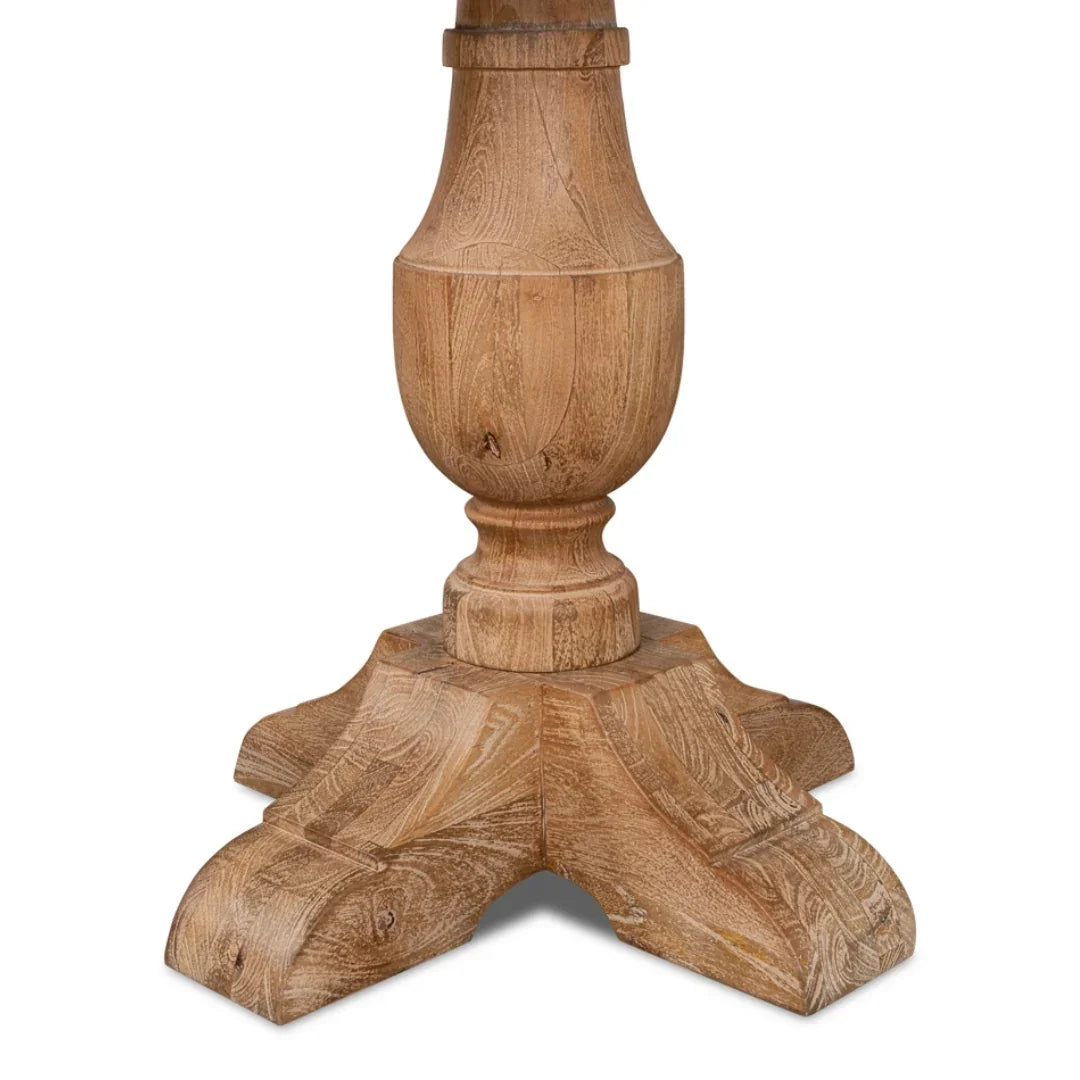 Mango Wood Pedestal Table