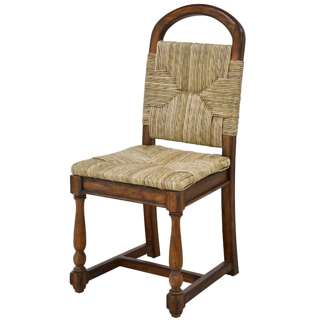 Marceau Woven Mango Wood Dining Chair