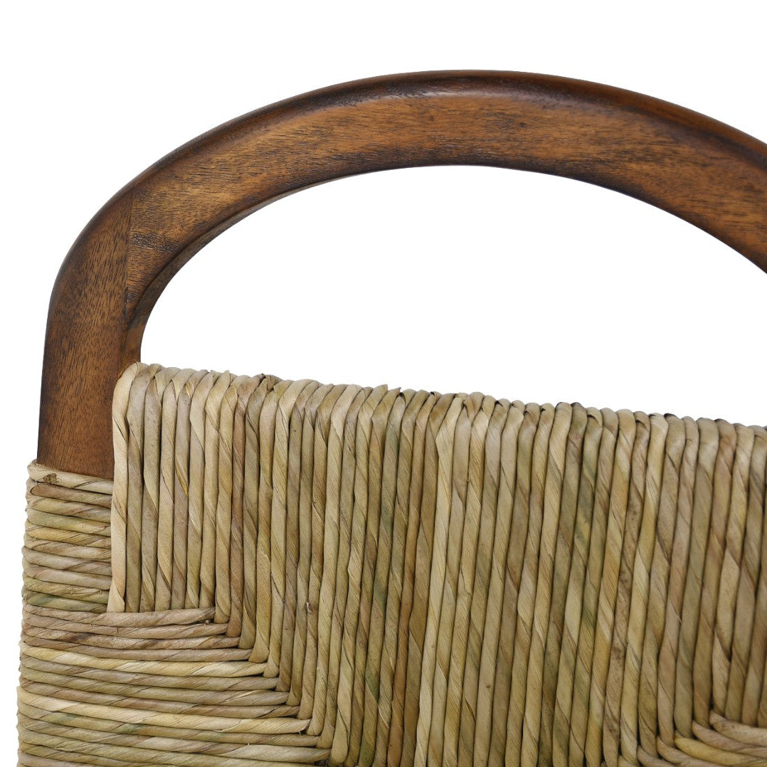 Marceau Woven Mango Wood Dining Chair