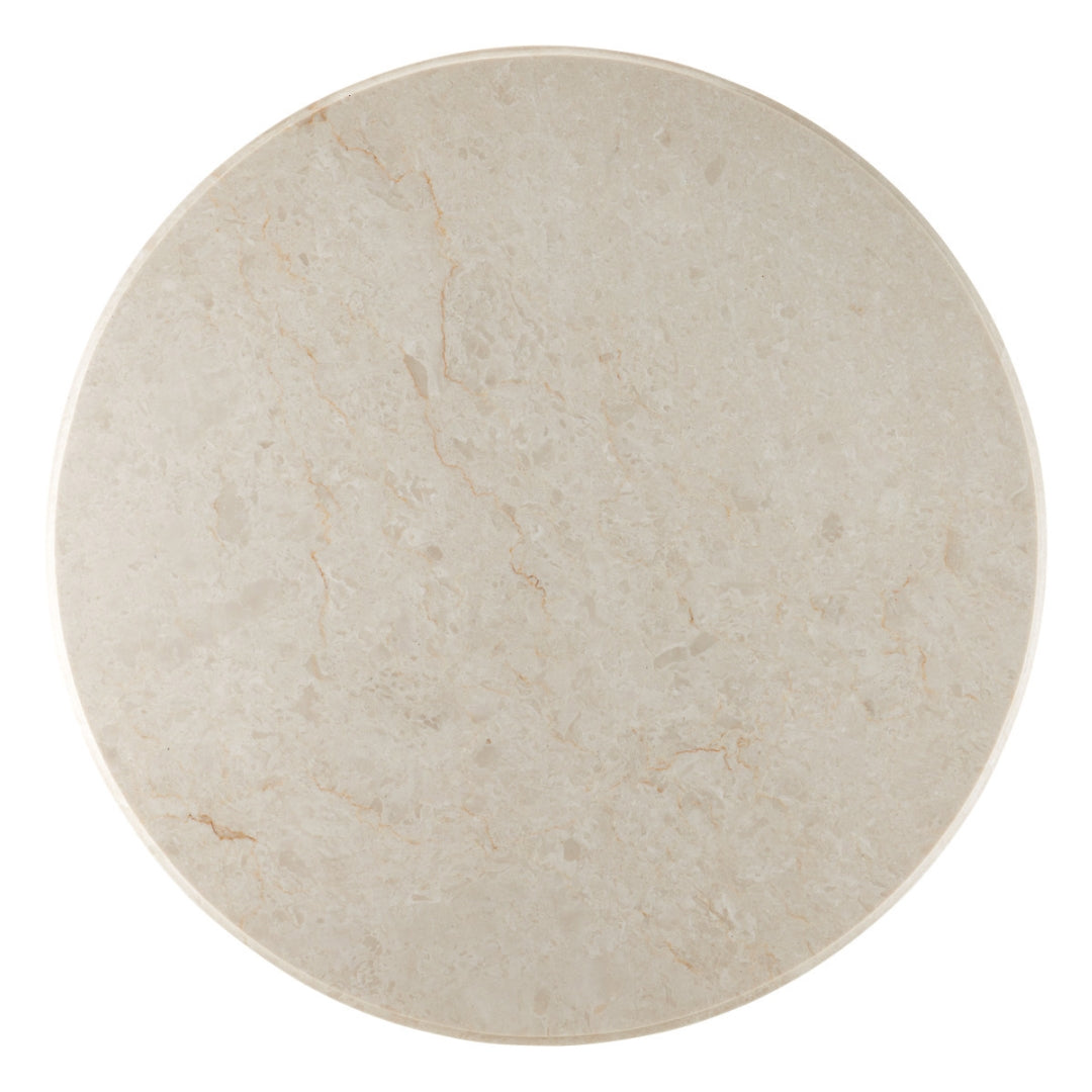 Sculptural Carved Marble Dining Table