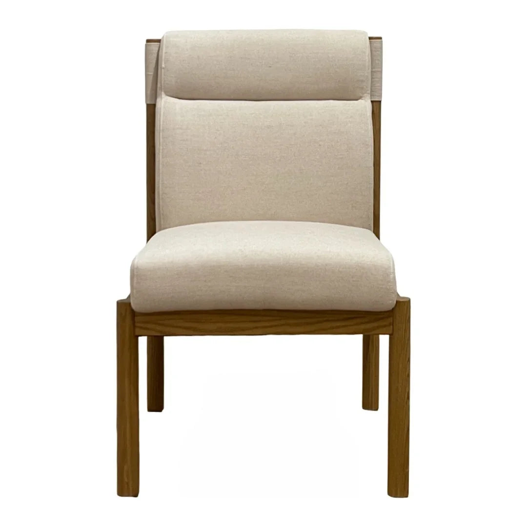 Modern Ashwood Upholstered Dining Chair