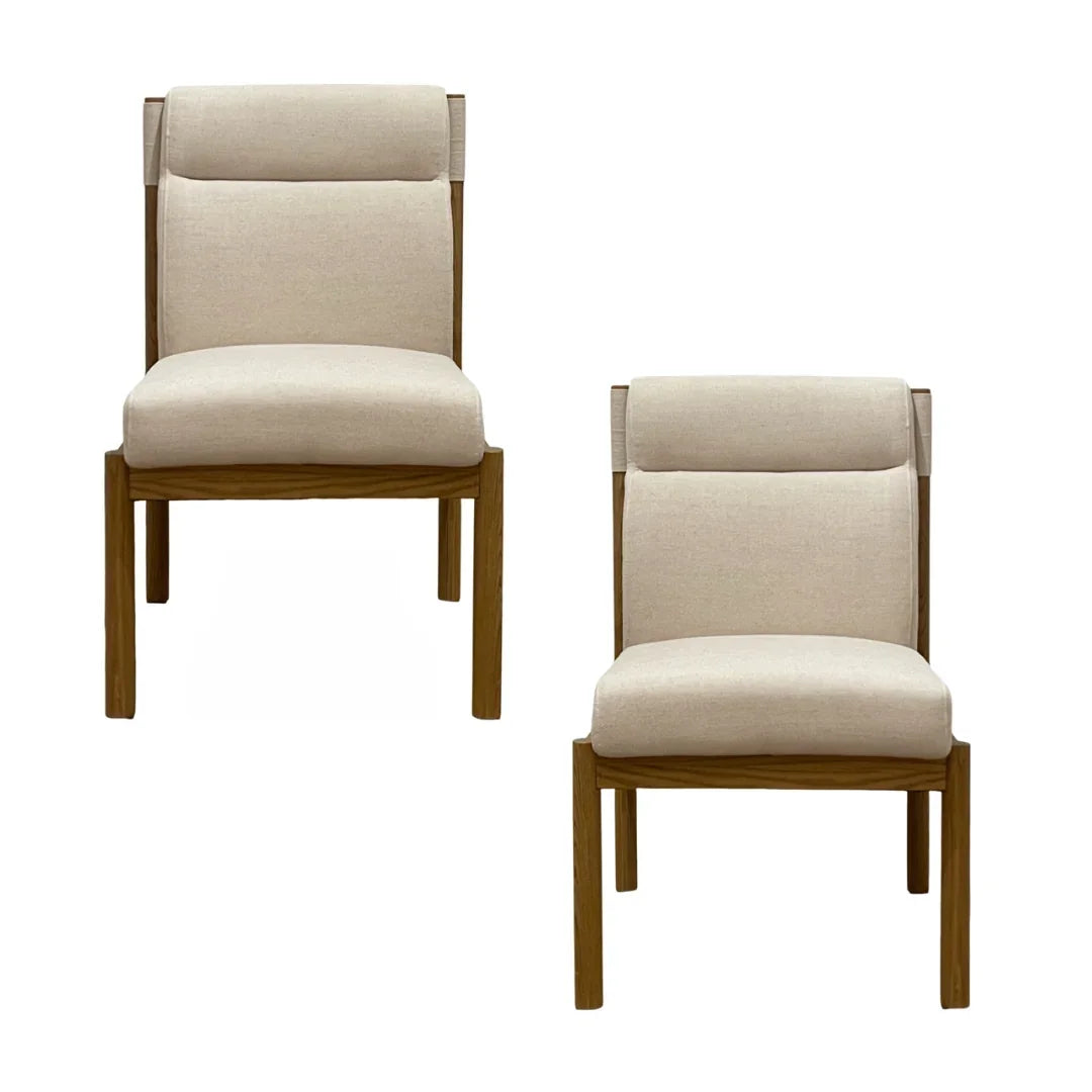 Modern Ashwood Upholstered Dining Chair