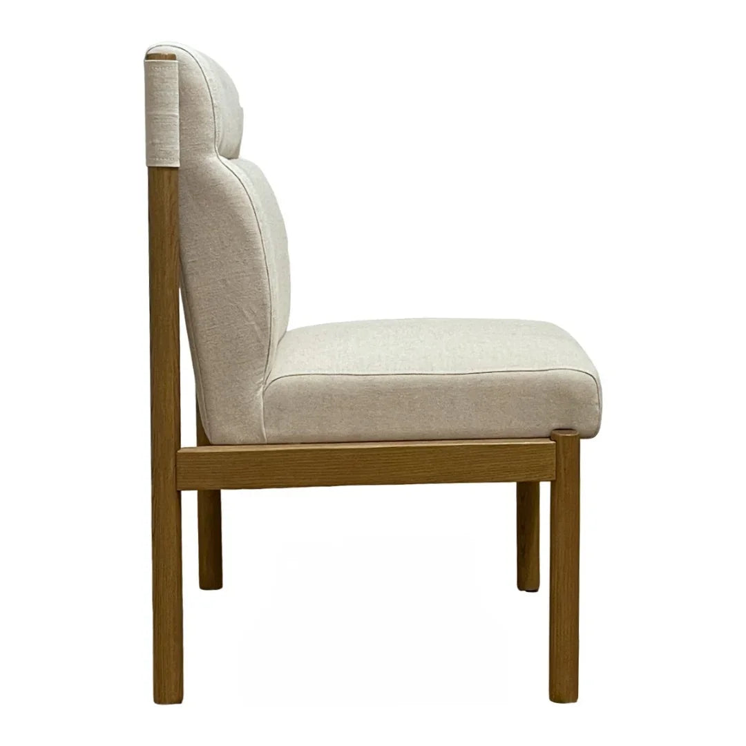 Modern Ashwood Upholstered Dining Chair