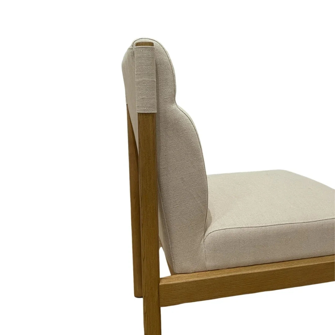 Modern Ashwood Upholstered Dining Chair