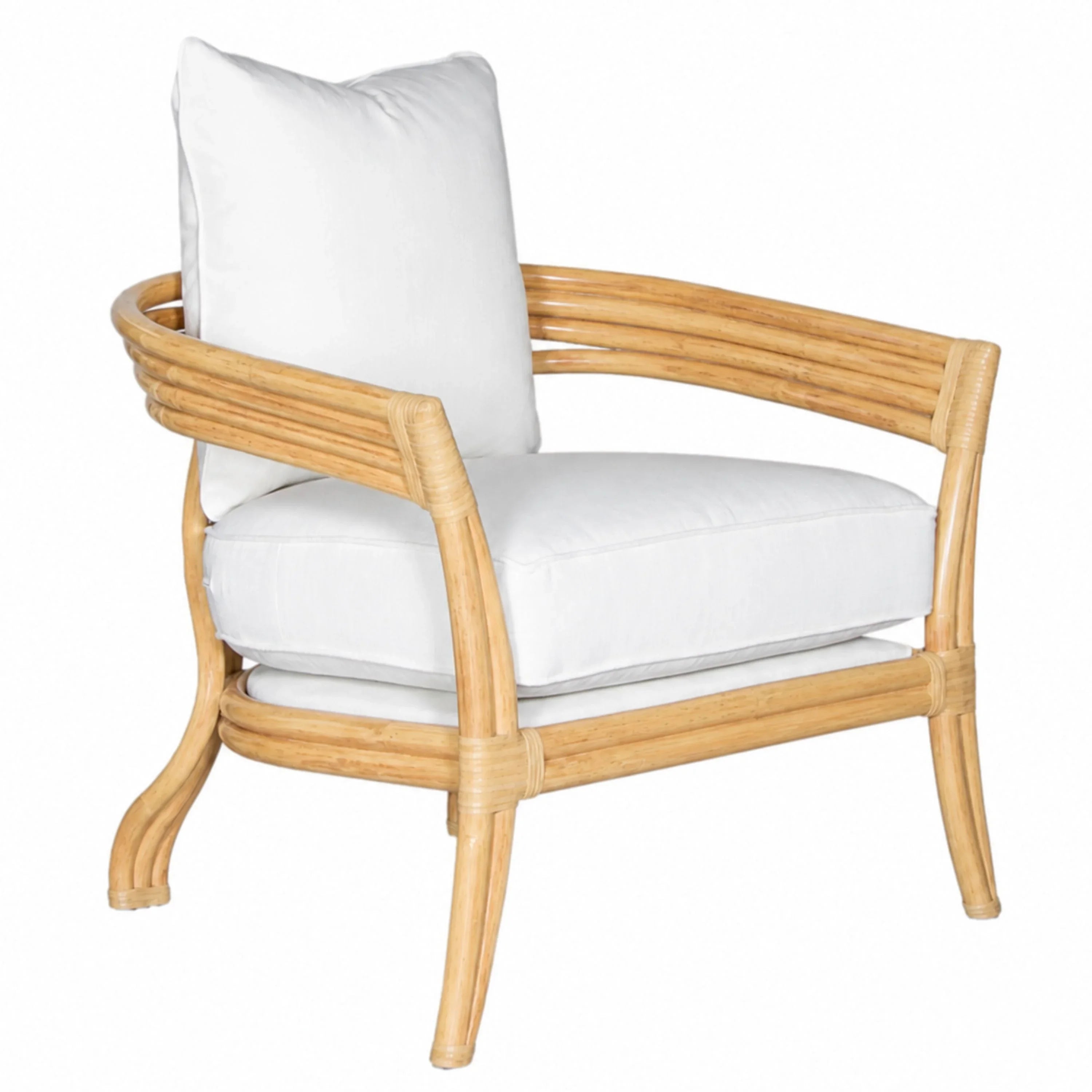 Rattan Occasional Accent Chair