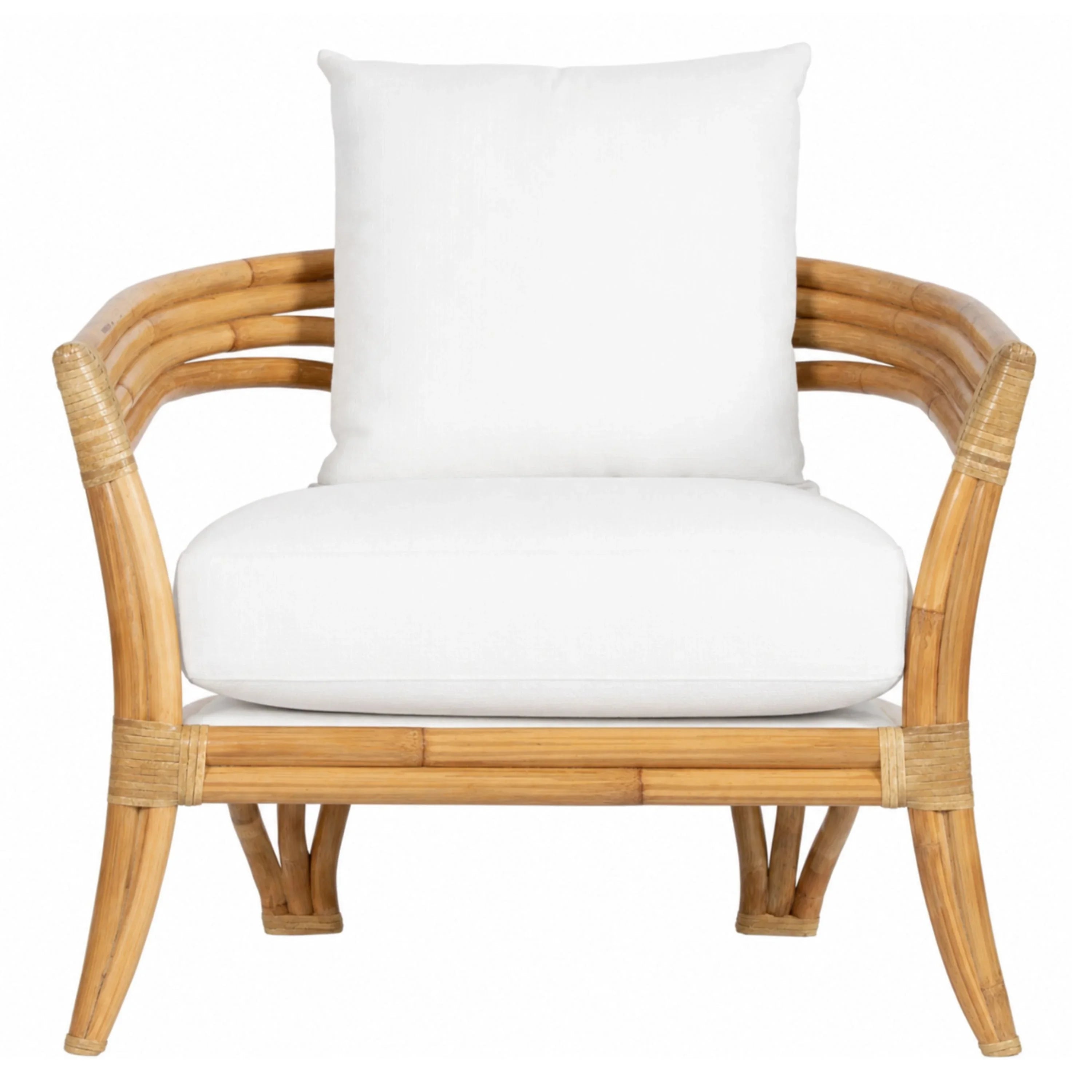 Rattan Occasional Accent Chair