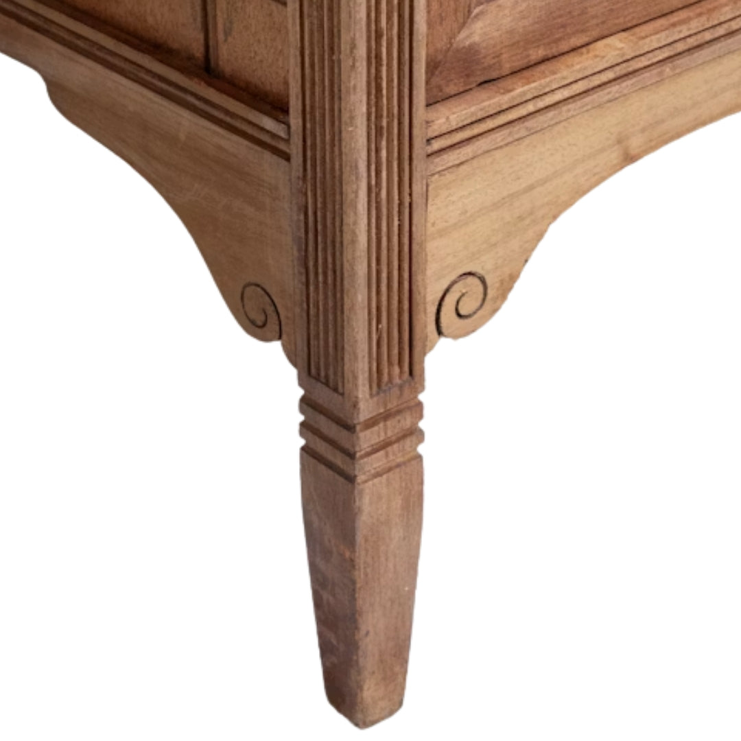 Neoclassical Urn Carved Cabinet, circa 1850