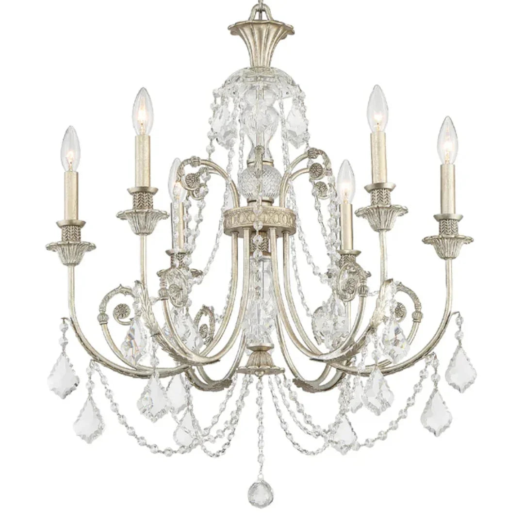 Olde Silver Vintage Chandelier