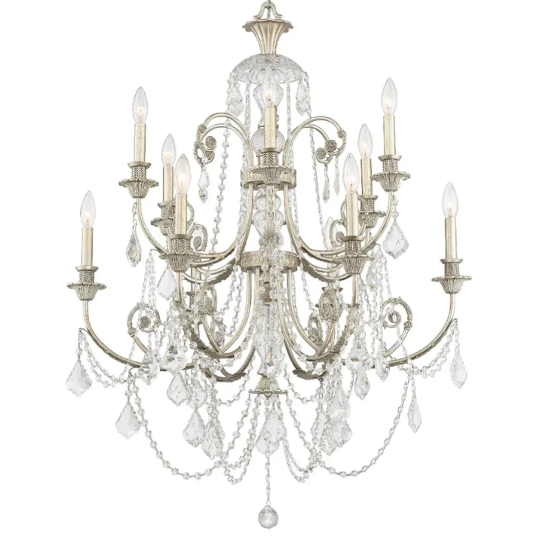 Olde Silver Vintage Chandelier