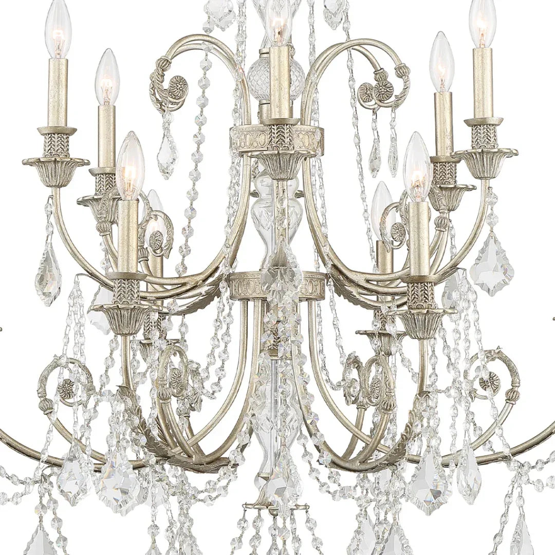 Olde Silver Vintage Chandelier