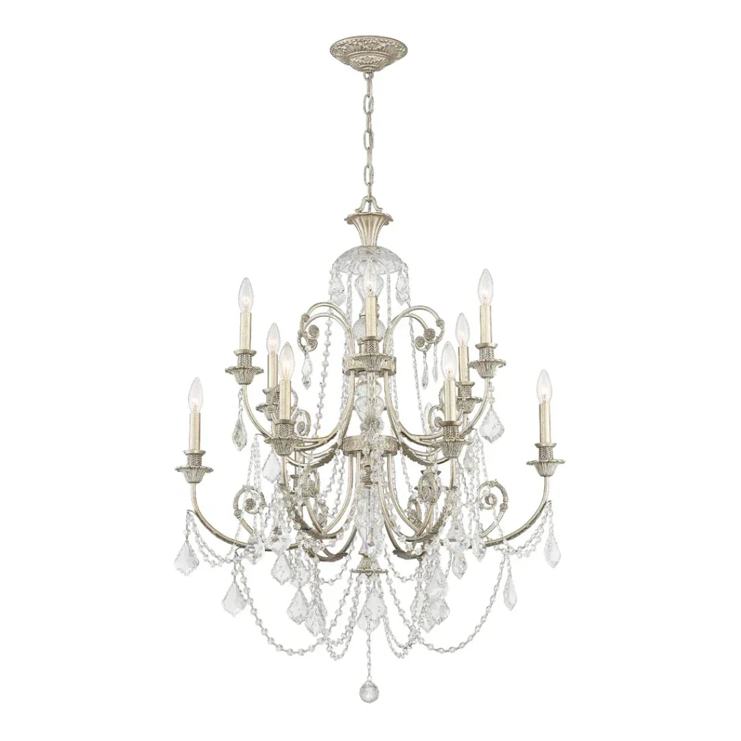 Olde Silver Vintage Chandelier