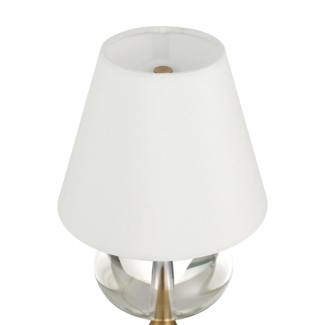 Glam Crystal Globe Cordless Lamp