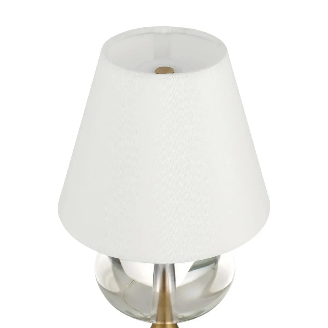 Glam Crystal Globe Cordless Lamp