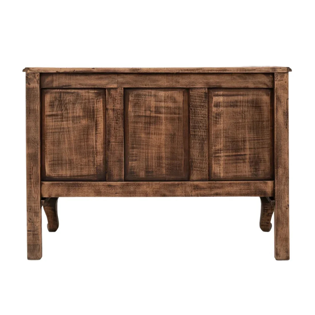 Richly Stained Ornate French Chest, Circa 1850