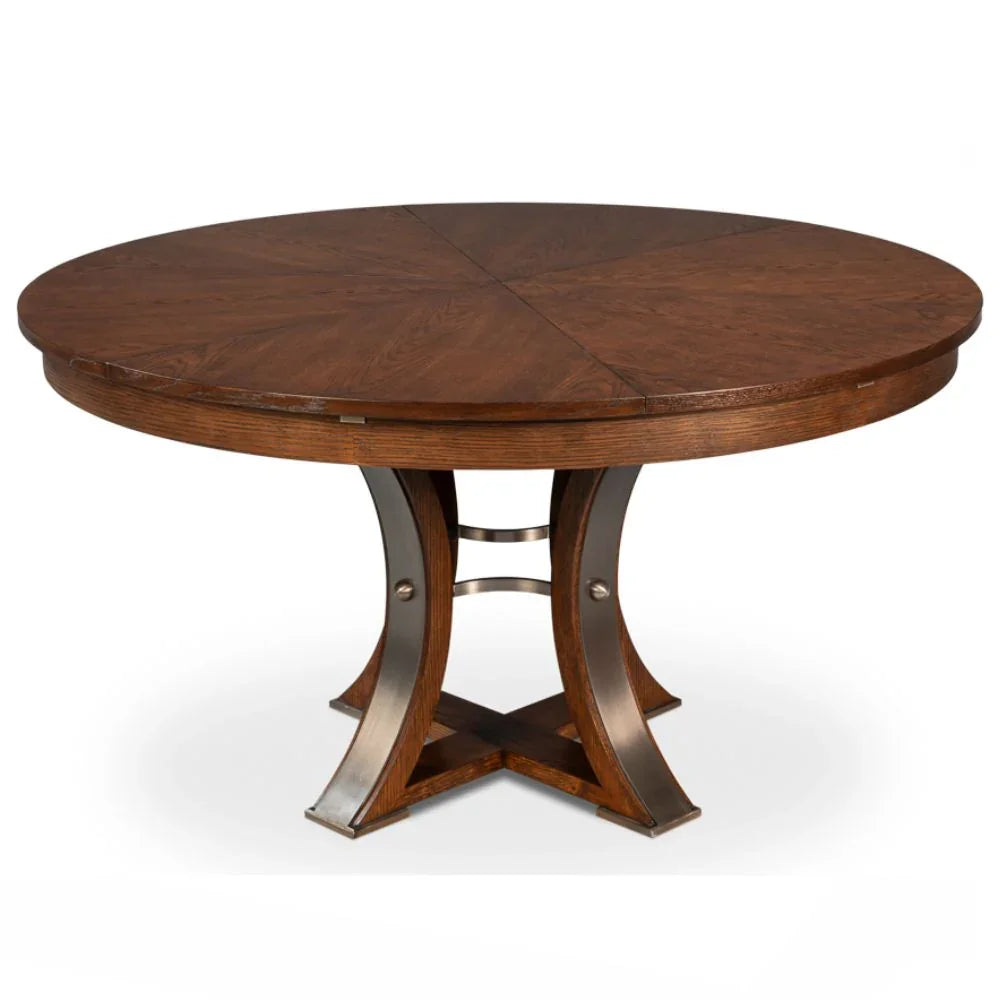 Palladio Brown Tower Jupe Dining Table
