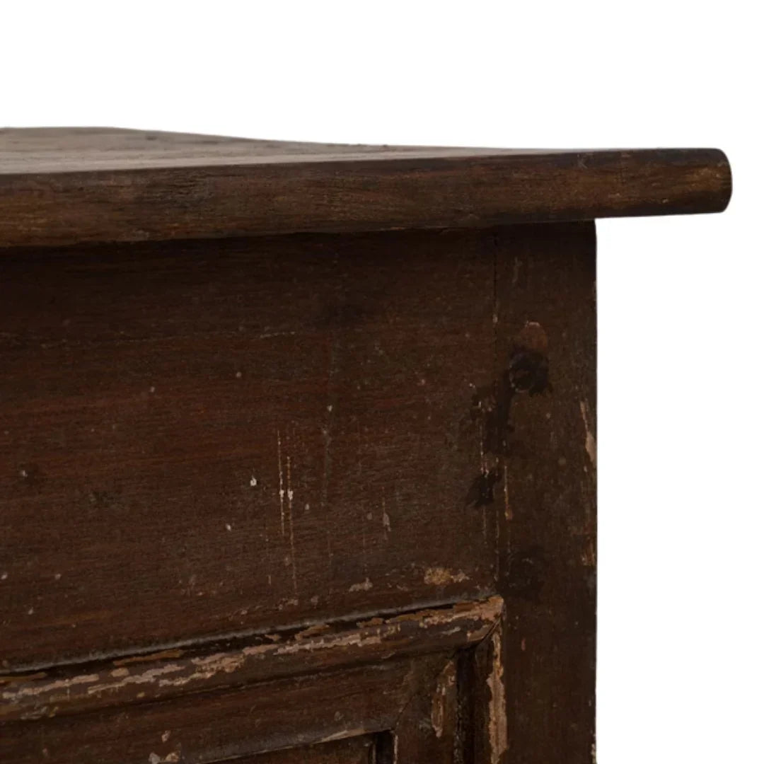 Small Gothic Revival Cabinet with Quatrefoil Motifs, Circa 1900