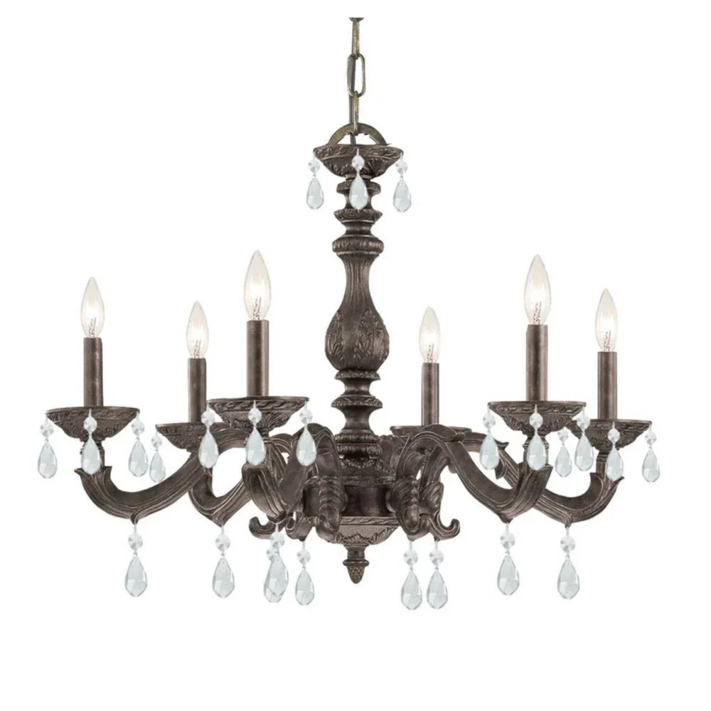 Venetian Bronze French Chandelier