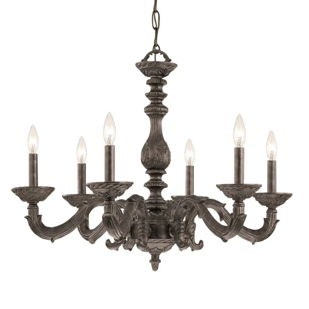 Venetian Bronze French Chandelier