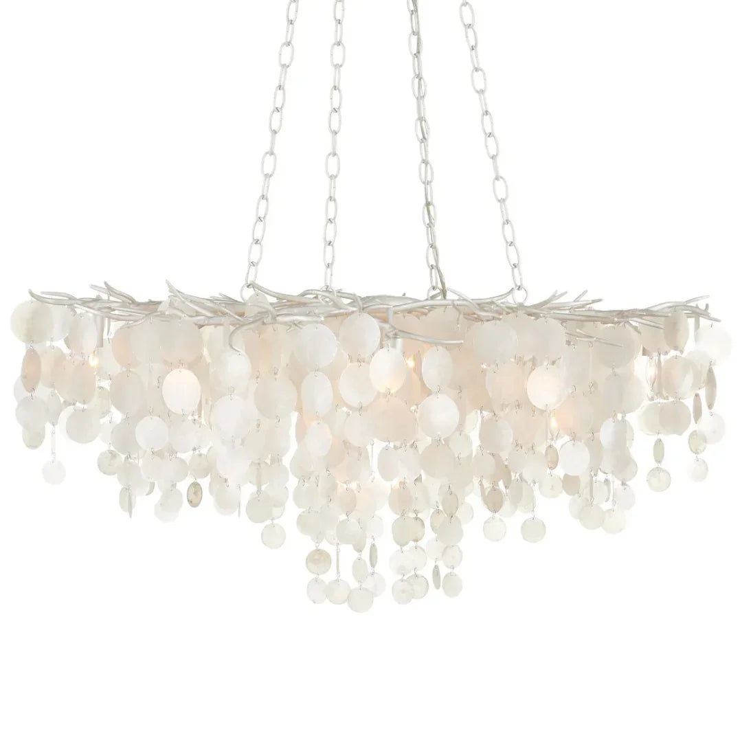 Pearl Capiz Shell Chandelier