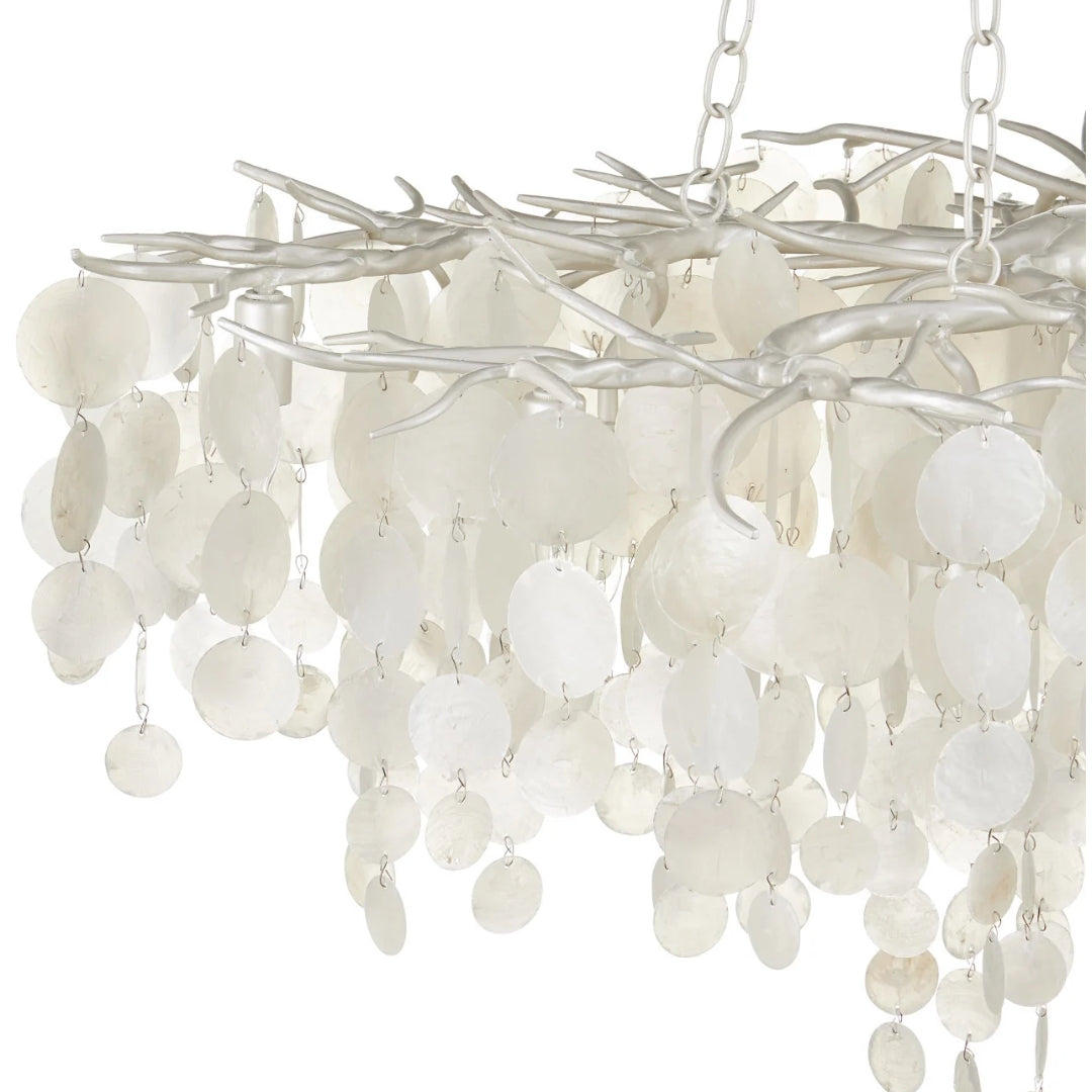 Pearl Capiz Shell Chandelier