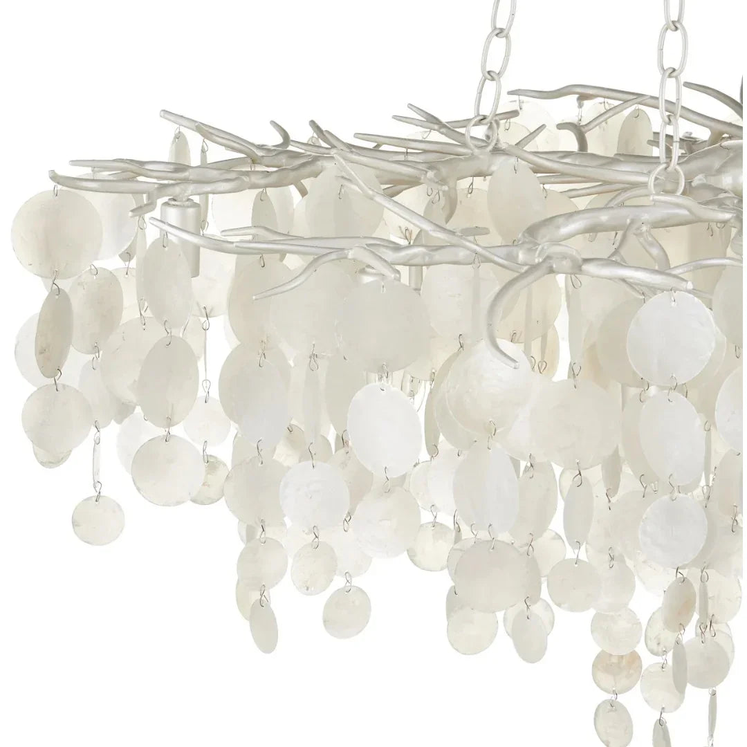 Pearl Capiz Shell Chandelier