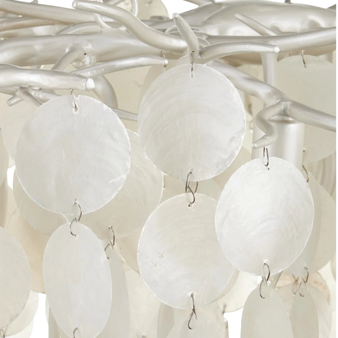 Pearl Capiz Shell Chandelier