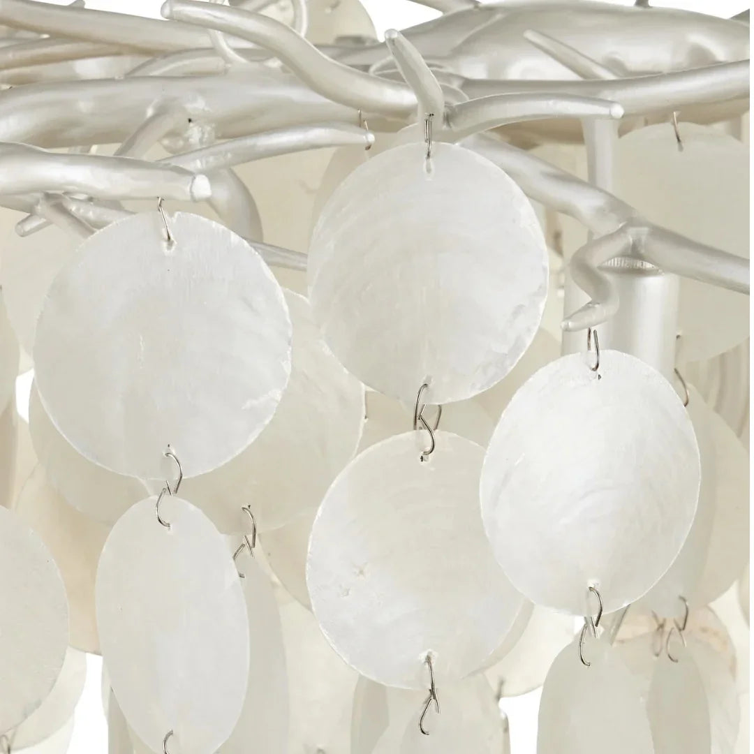 Pearl Capiz Shell Chandelier