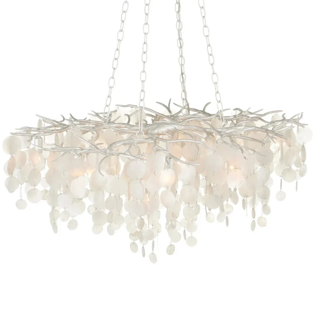 Pearl Capiz Shell Chandelier