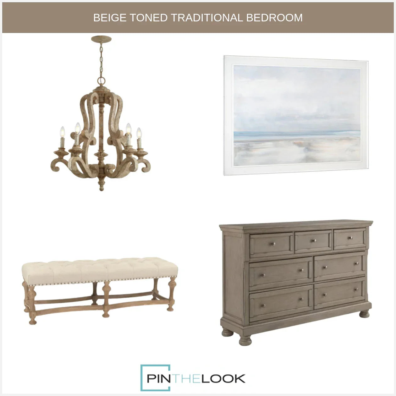 Tufted Long Chateau Bench