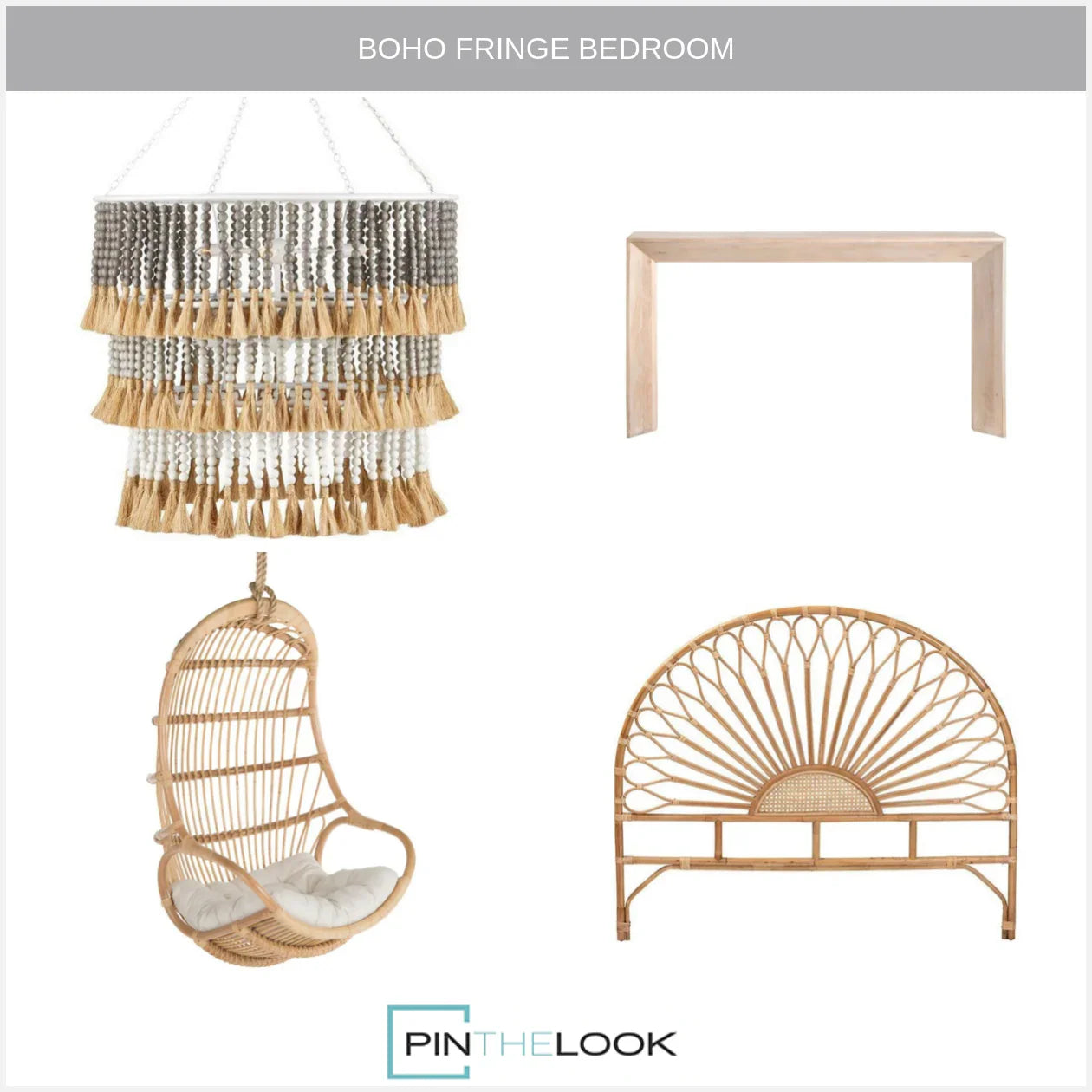 Natural Tiered Saint Barts Chandelier