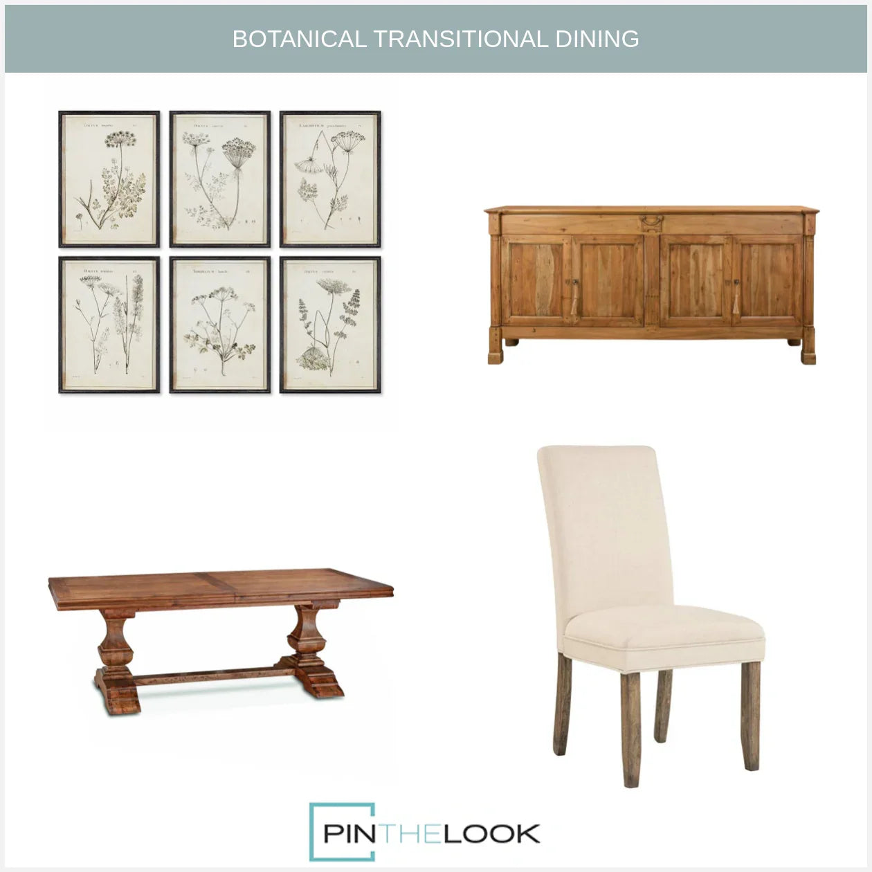 Manor Driftwood 4-Door Sideboard