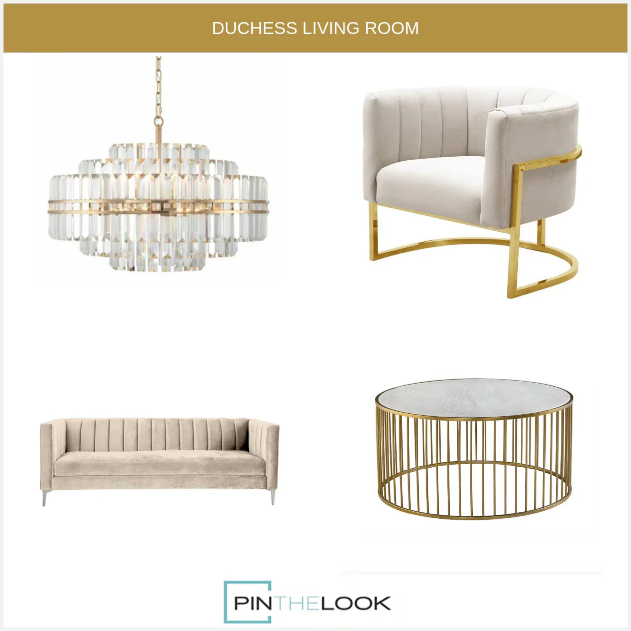 Tiered Faceted Crystal Chandelier