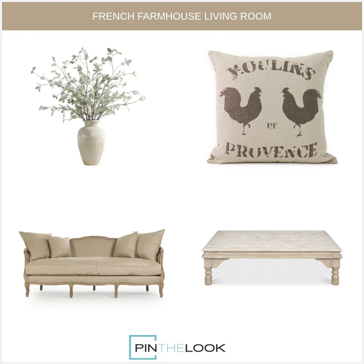 Moulins de Provence Pillow